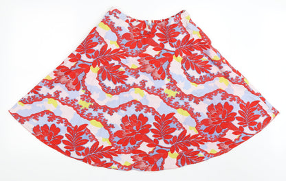 Womens UK Size 10 Topshop Flare  Skirt