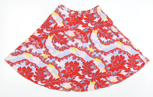 Womens UK Size 10 Topshop Flare  Skirt