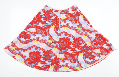 Womens UK Size 10 Topshop Flare  Skirt
