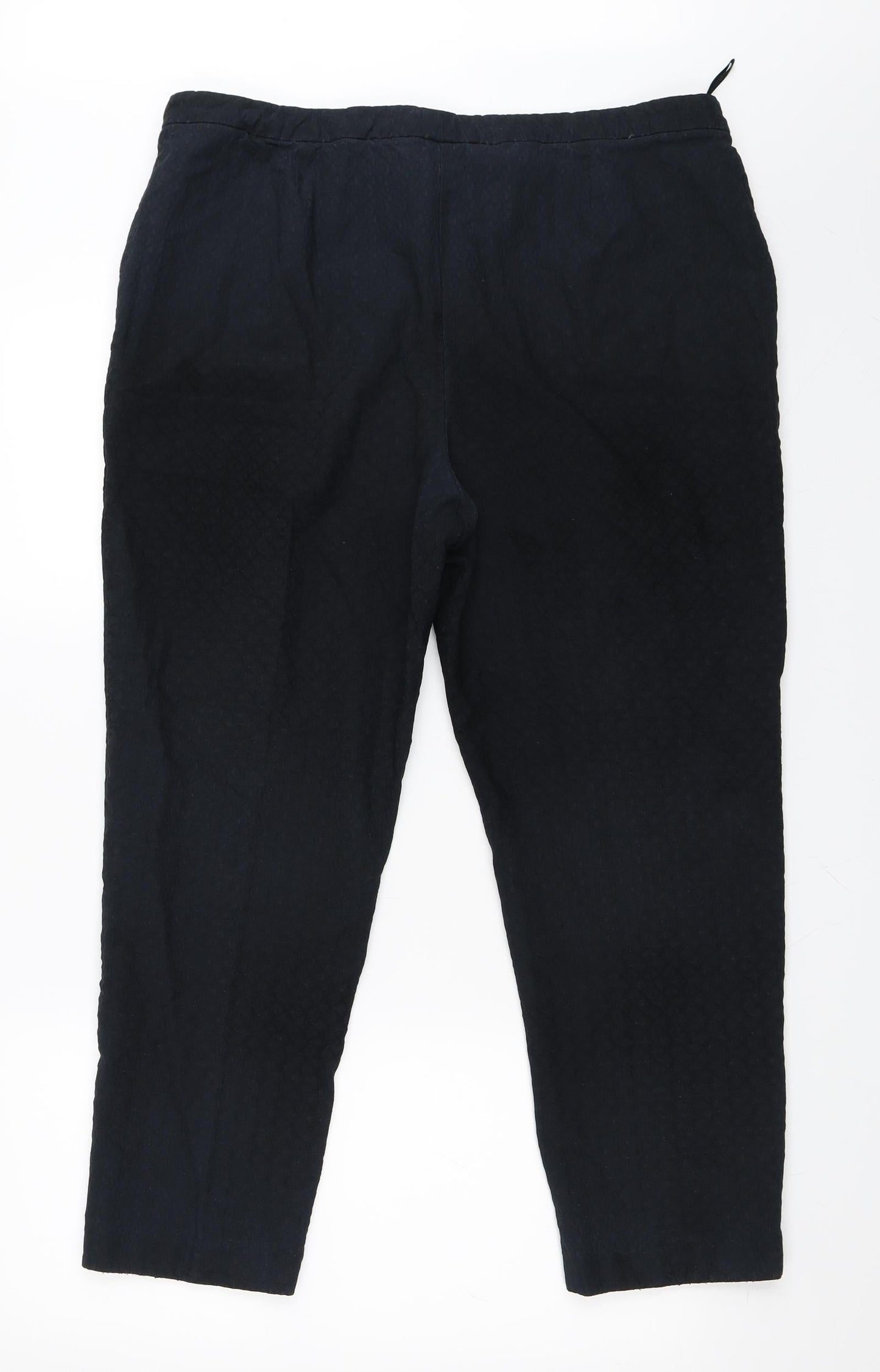Womens UK Size 18 Marks and Spencer Regular Fit  Black Trousers