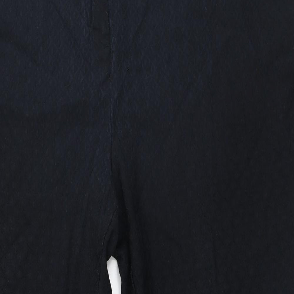 Womens UK Size 18 Marks and Spencer Regular Fit  Black Trousers