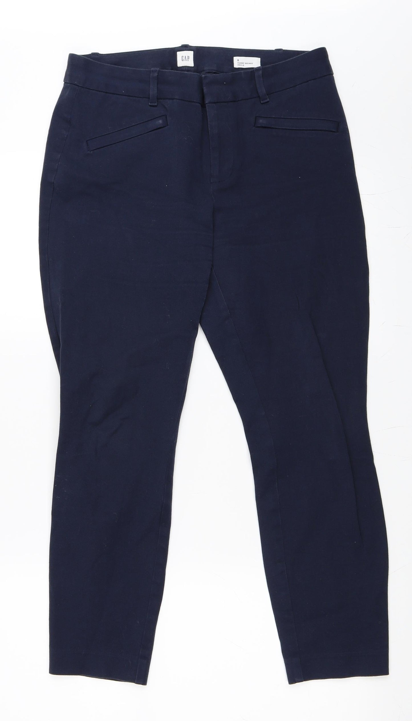 Gap Womens Blue   Trousers  Size 8 L26 in