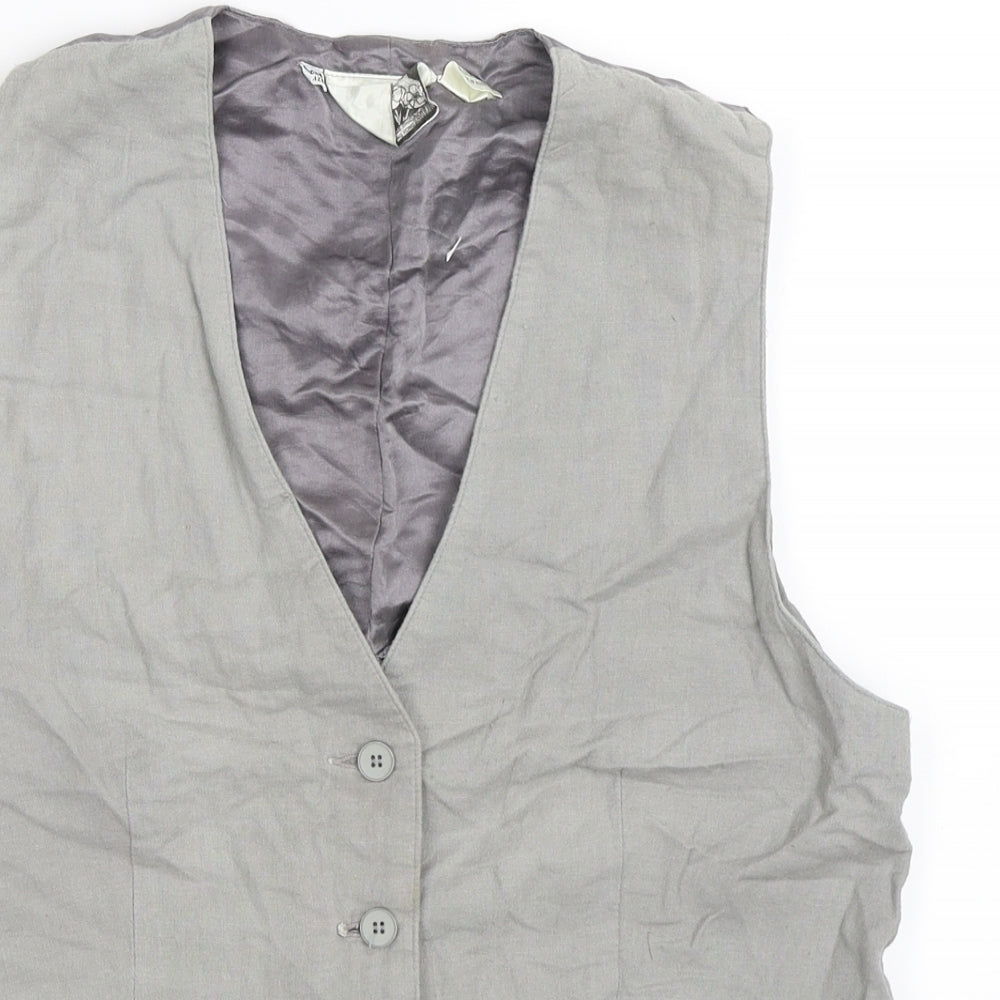 Jasmine and Bread Mens Grey   Jacket Suit Waistcoat One Size