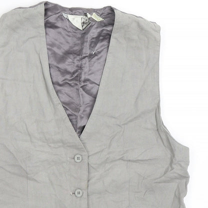 Jasmine and Bread Mens Grey   Jacket Suit Waistcoat One Size