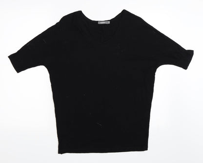 Studio W Womens Black   Basic T-Shirt Size S