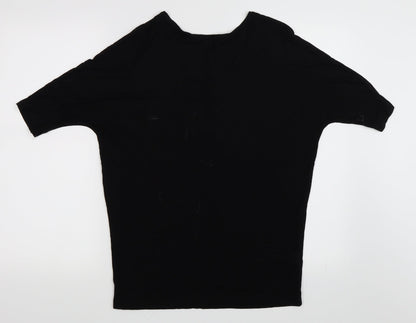 Studio W Womens Black   Basic T-Shirt Size S
