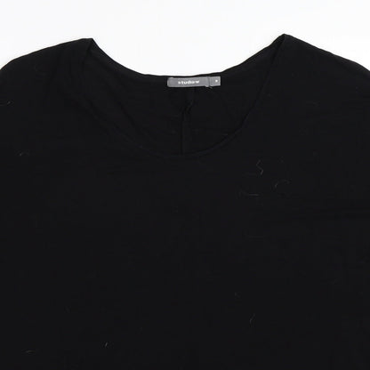 Studio W Womens Black   Basic T-Shirt Size S