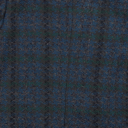 Womens UK Size 14 EWM Blue Overcoat