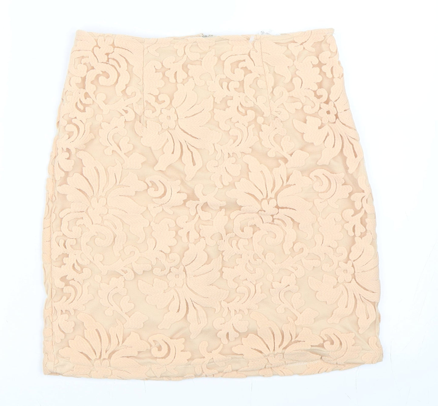 Missguided Womens Orange   Mini Skirt Size 10