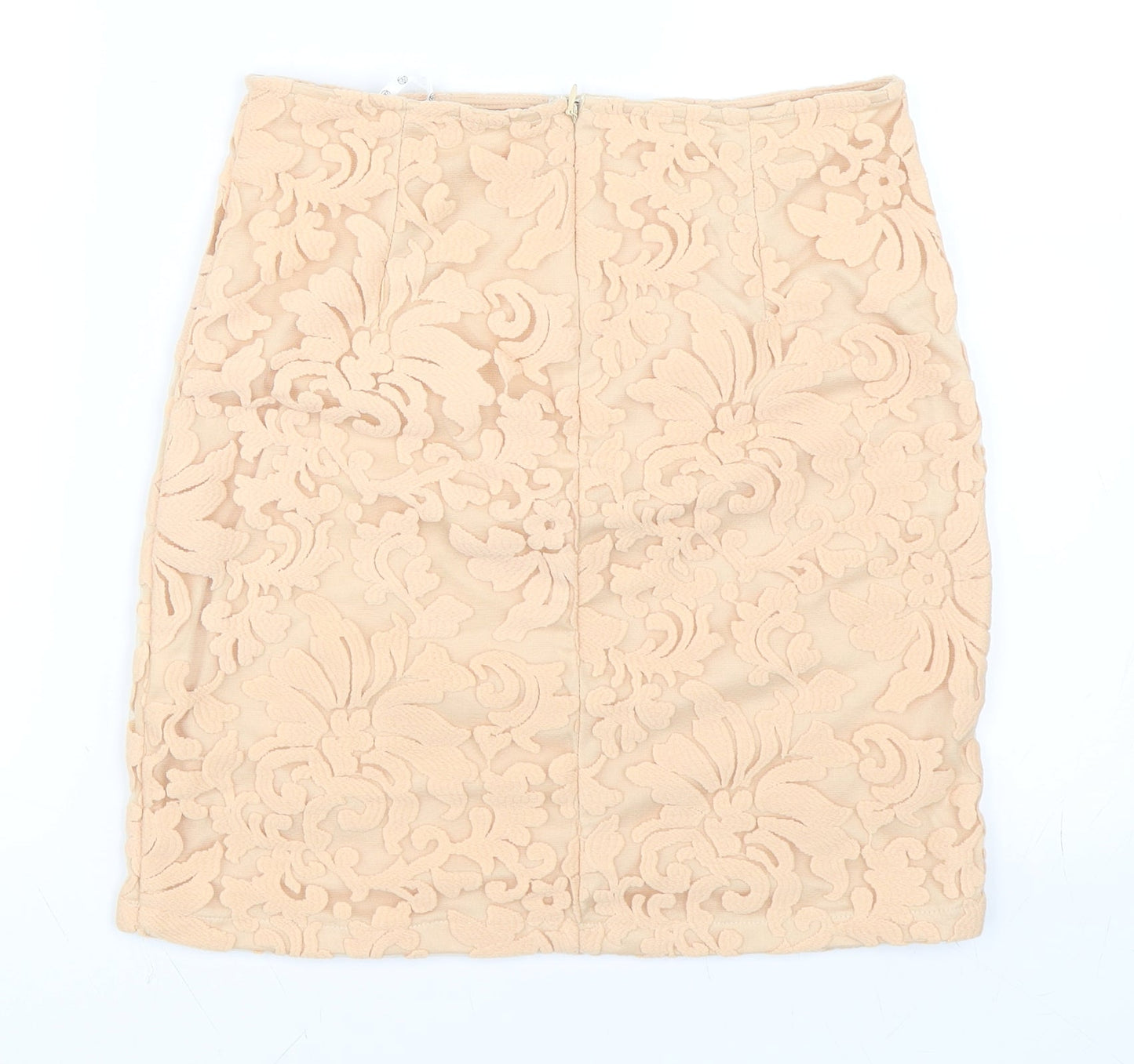 Missguided Womens Orange   Mini Skirt Size 10