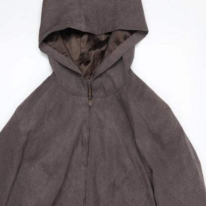 Womens UK Size M Bonmarché Brown Overcoat