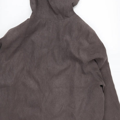 Womens UK Size M Bonmarché Brown Overcoat