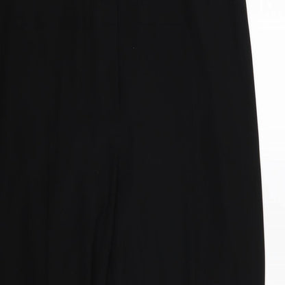 Louben Womens Black  Rayon Trousers  Size 40 in L28 in