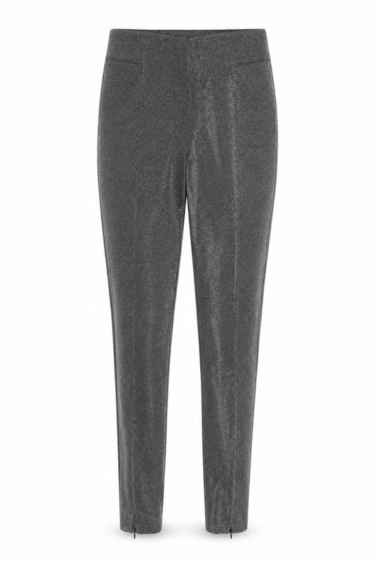 Womens UK Size 10 H&M Regular Fit  Silver Trousers