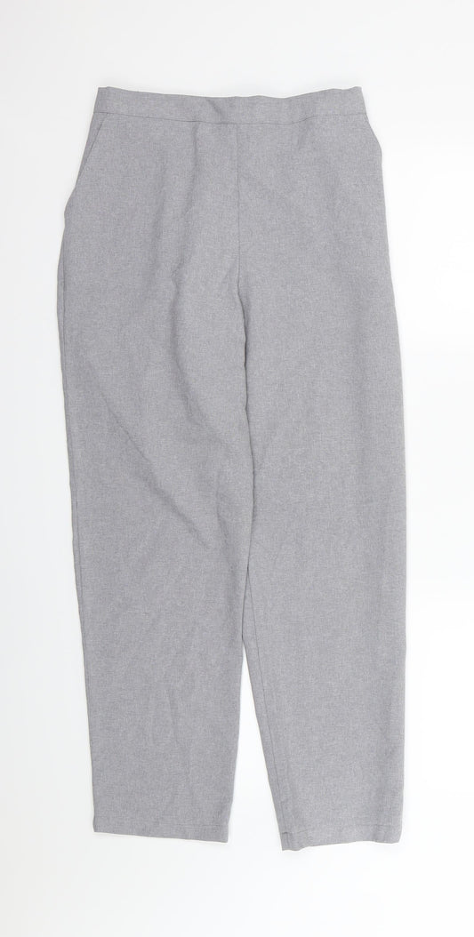 Womens UK Size 14 Emma Collection Regular Fit  Grey Trousers