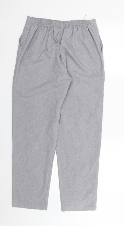 Womens UK Size 14 Emma Collection Regular Fit  Grey Trousers