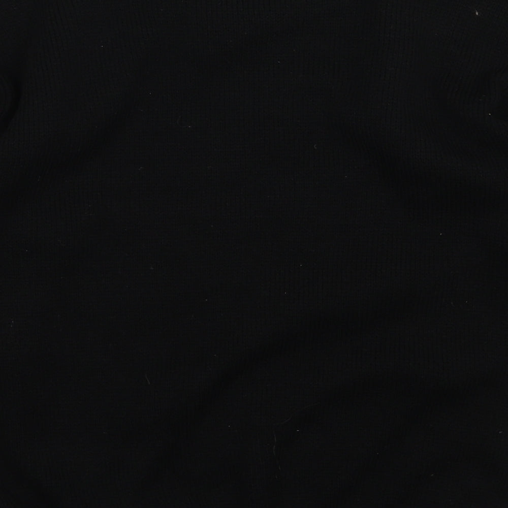 Sui collection Womens Black  Knit Pullover Jumper Size S  - Christmas
