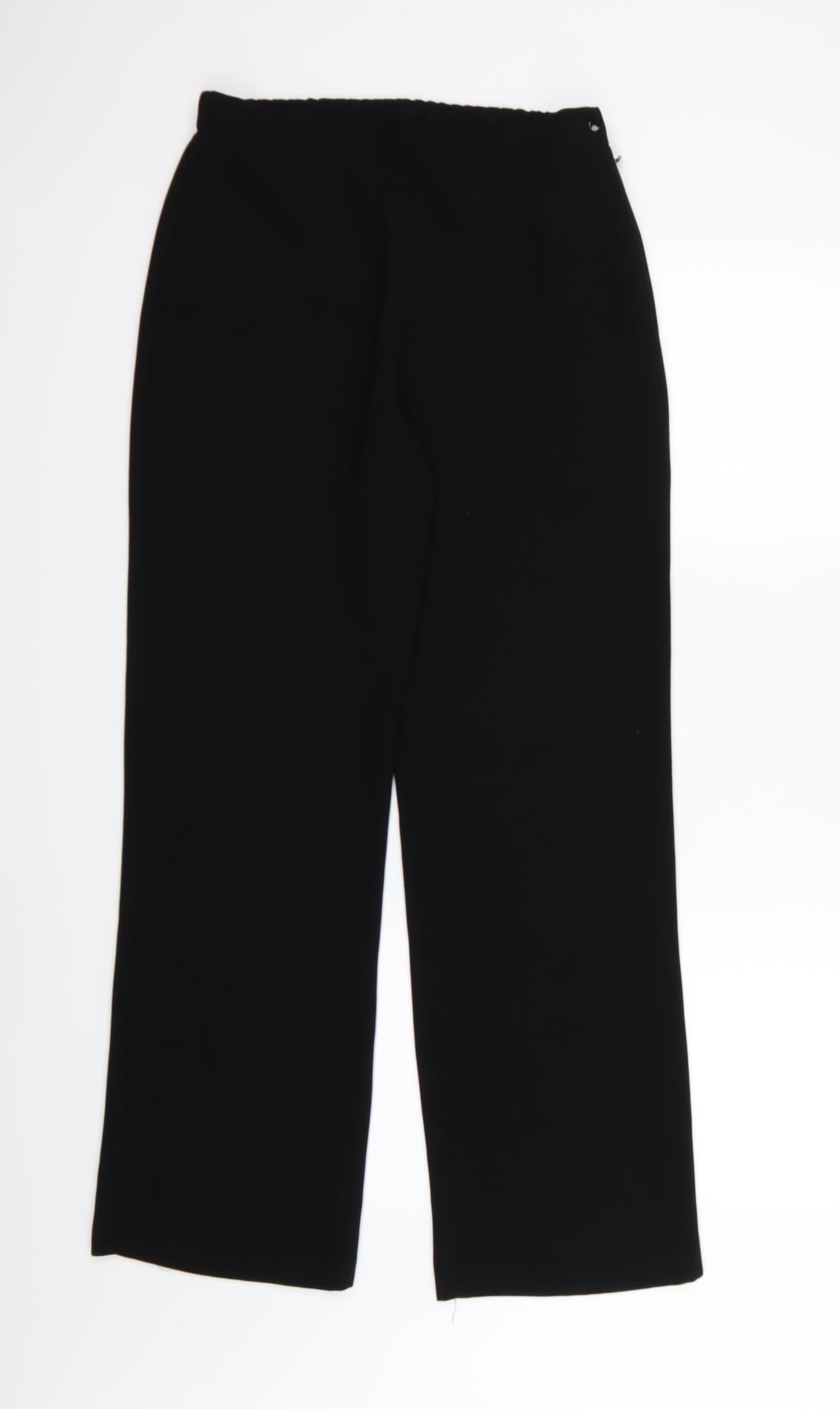 DASH Womens Black  Rayon Trousers  Size 10 L29 in