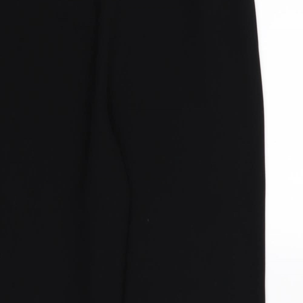 DASH Womens Black  Rayon Trousers  Size 10 L29 in