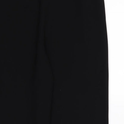 DASH Womens Black  Rayon Trousers  Size 10 L29 in