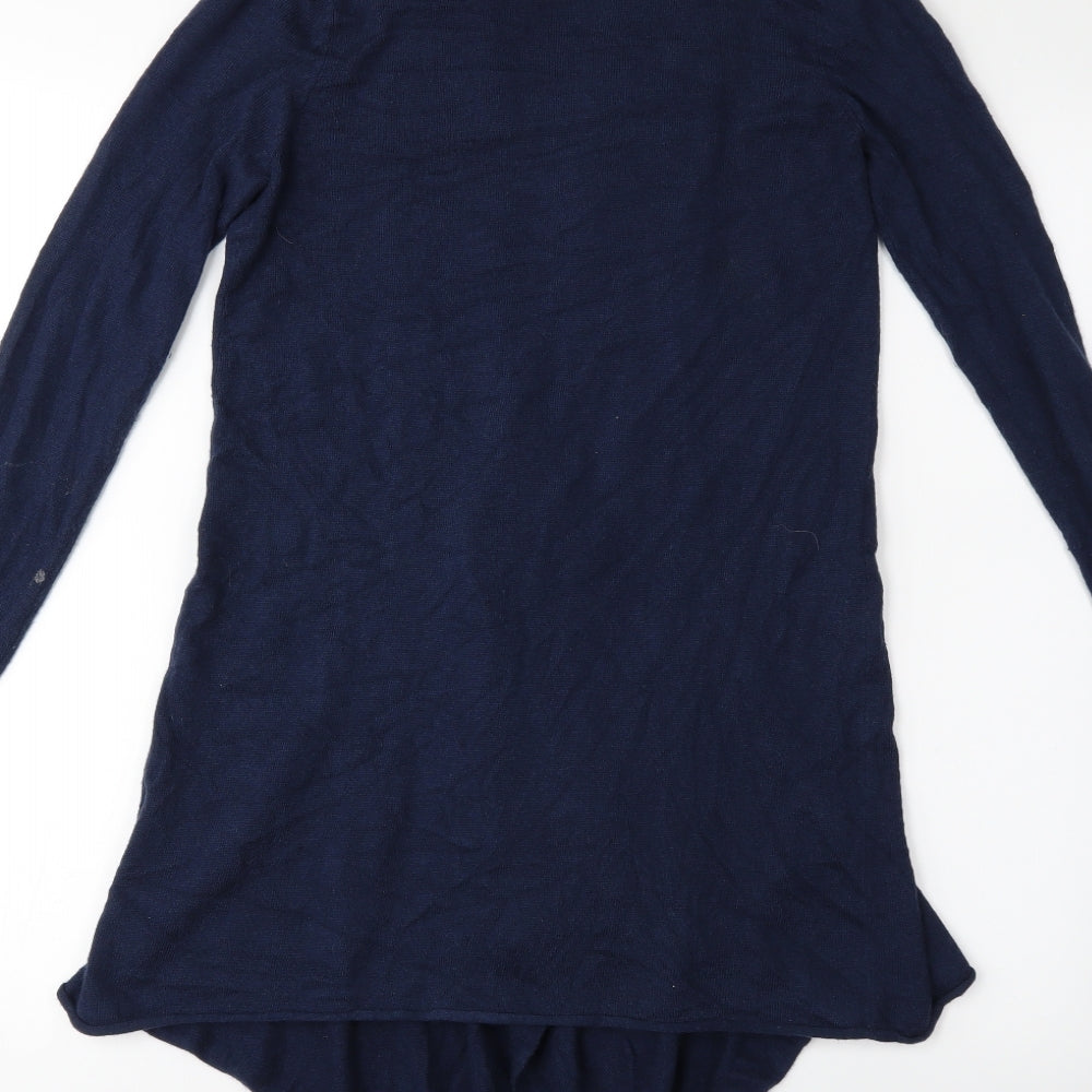 Papaya Womens Blue  Knit Cardigan Jumper Size 8