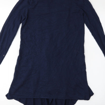Papaya Womens Blue  Knit Cardigan Jumper Size 8