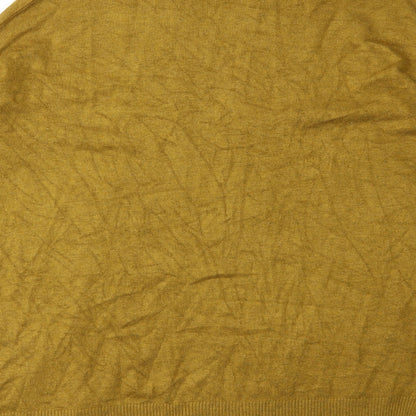 Atmosphere Womens Gold  Knit Cardigan Jumper Size 8