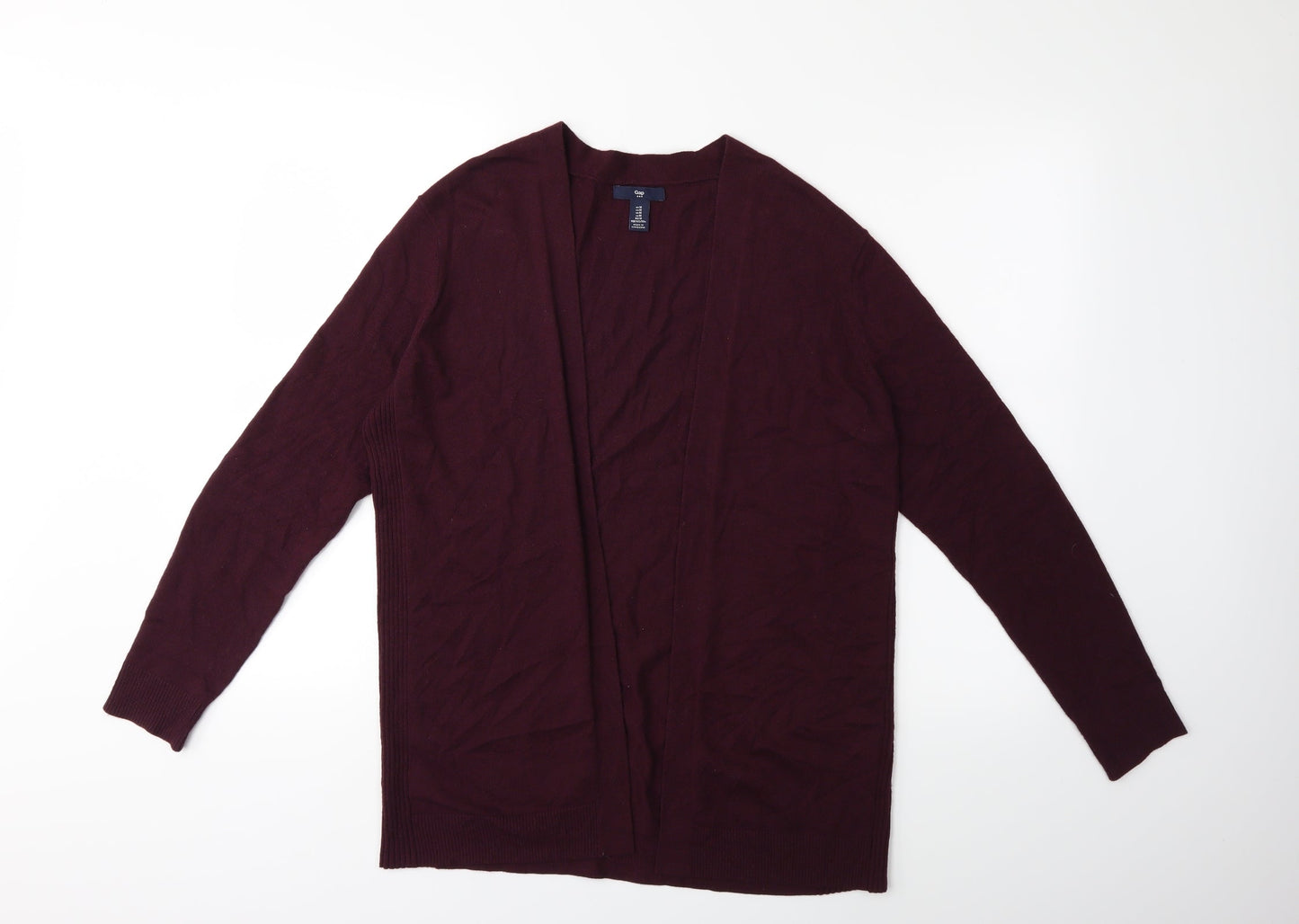 Gap Womens Red  Knit Cardigan Jumper Size M