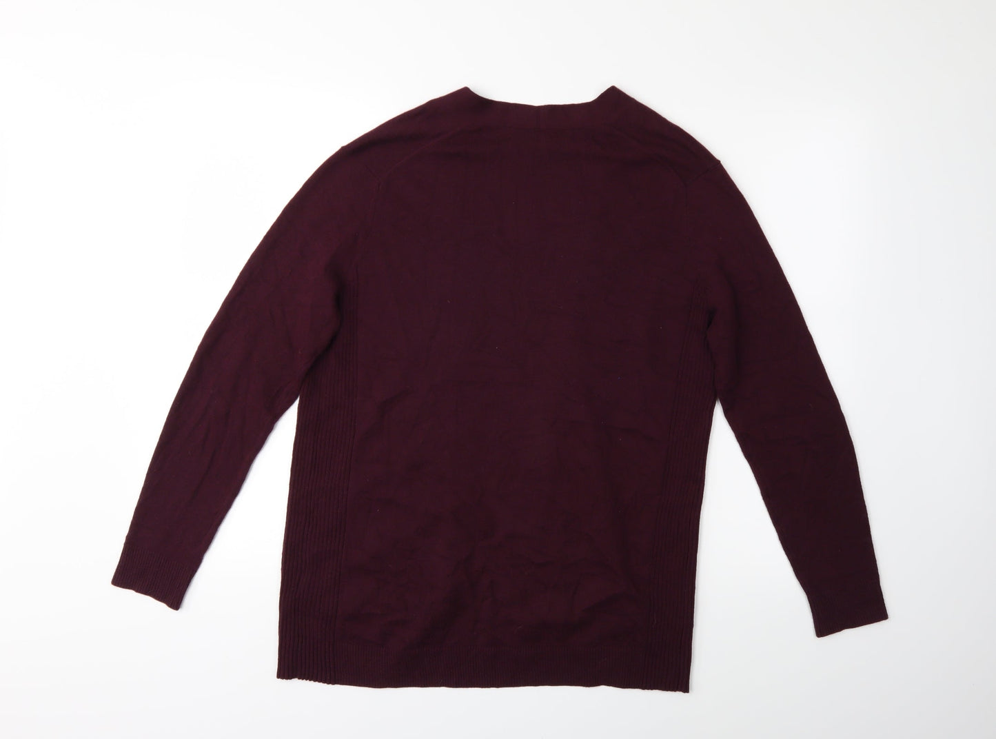 Gap Womens Red  Knit Cardigan Jumper Size M