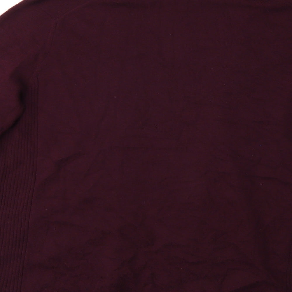 Gap Womens Red  Knit Cardigan Jumper Size M