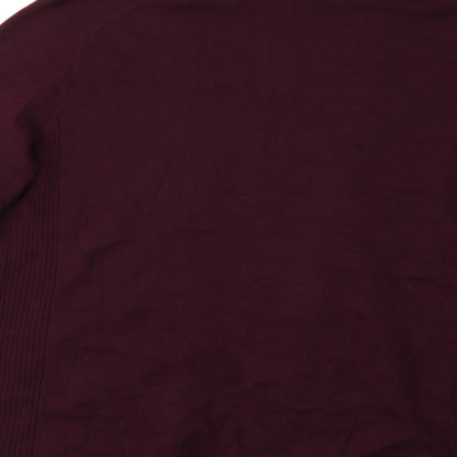 Gap Womens Red  Knit Cardigan Jumper Size M