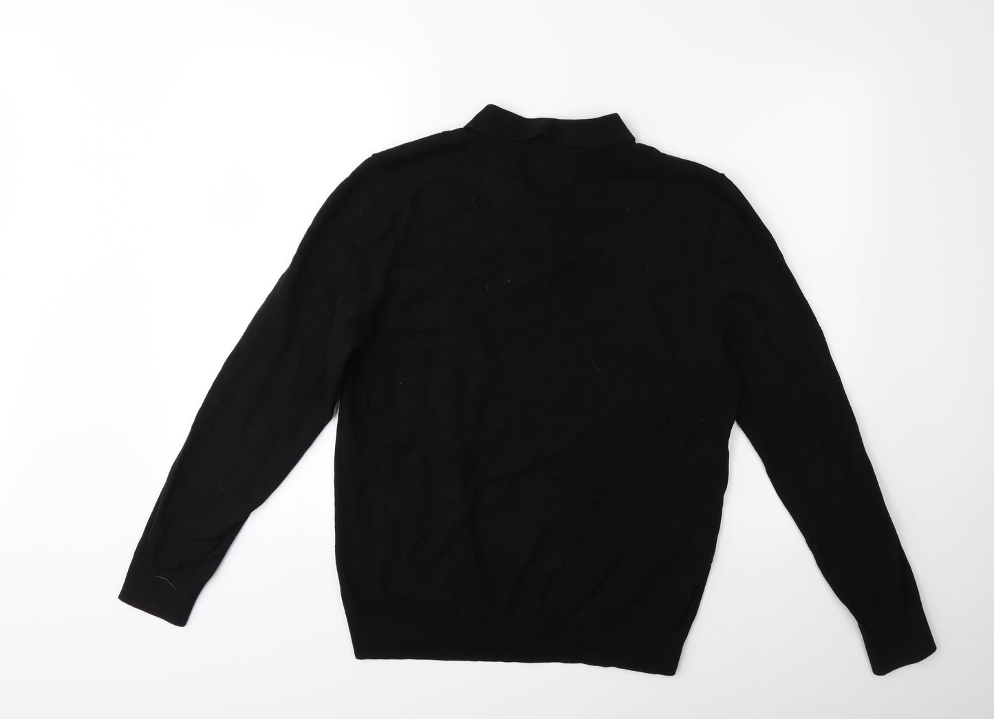 Burton Mens Black  Knit Pullover Jumper Size M