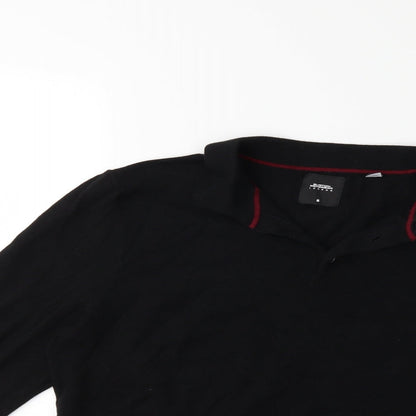 Burton Mens Black  Knit Pullover Jumper Size M