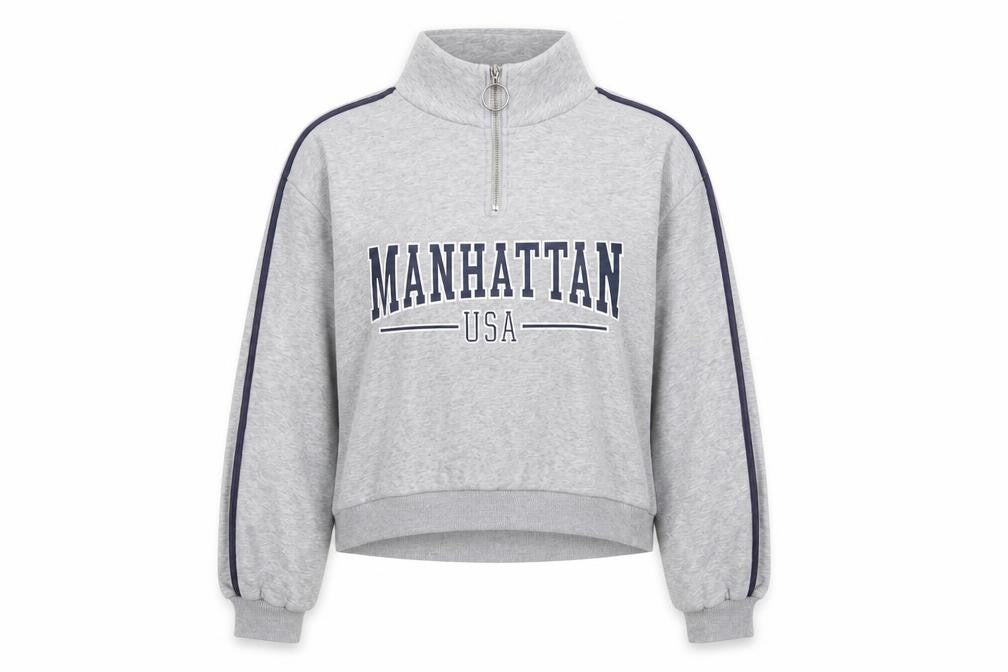 Womens UK Size XS Divided by H&M Grey Pullover Sweatshirt