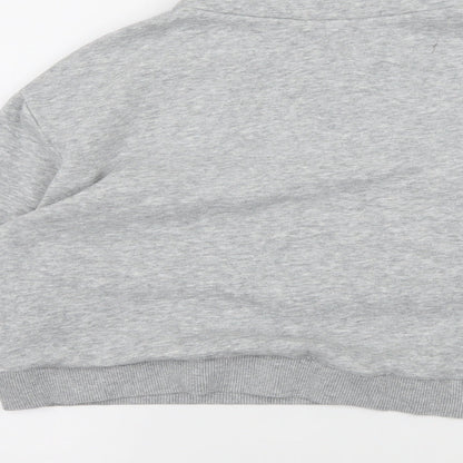 Womens UK Size XS Divided by H&M Grey Pullover Sweatshirt