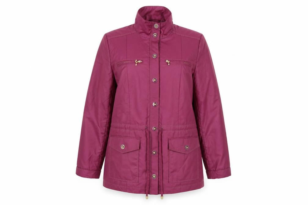 Womens UK Size 8 Classic Purple Jacket