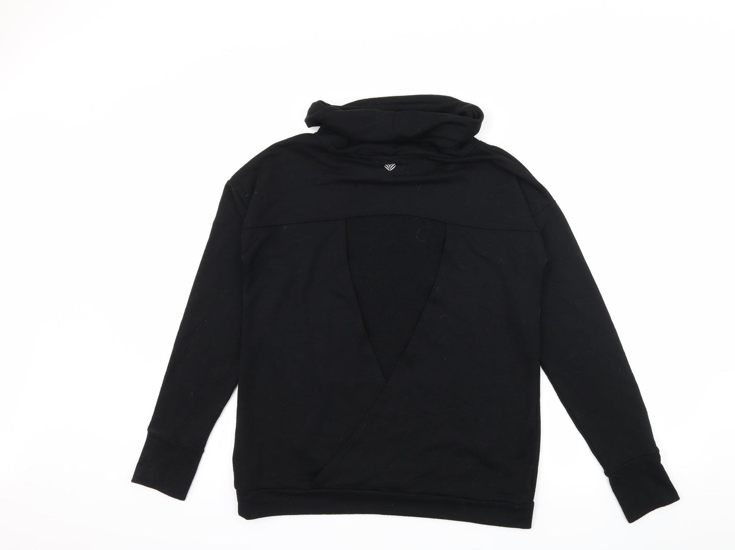 Womens UK Size S FOREVER 21 Black Pullover Sweatshirt