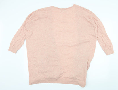 Atmosphere Womens Pink  Knit Cardigan Jumper Size M