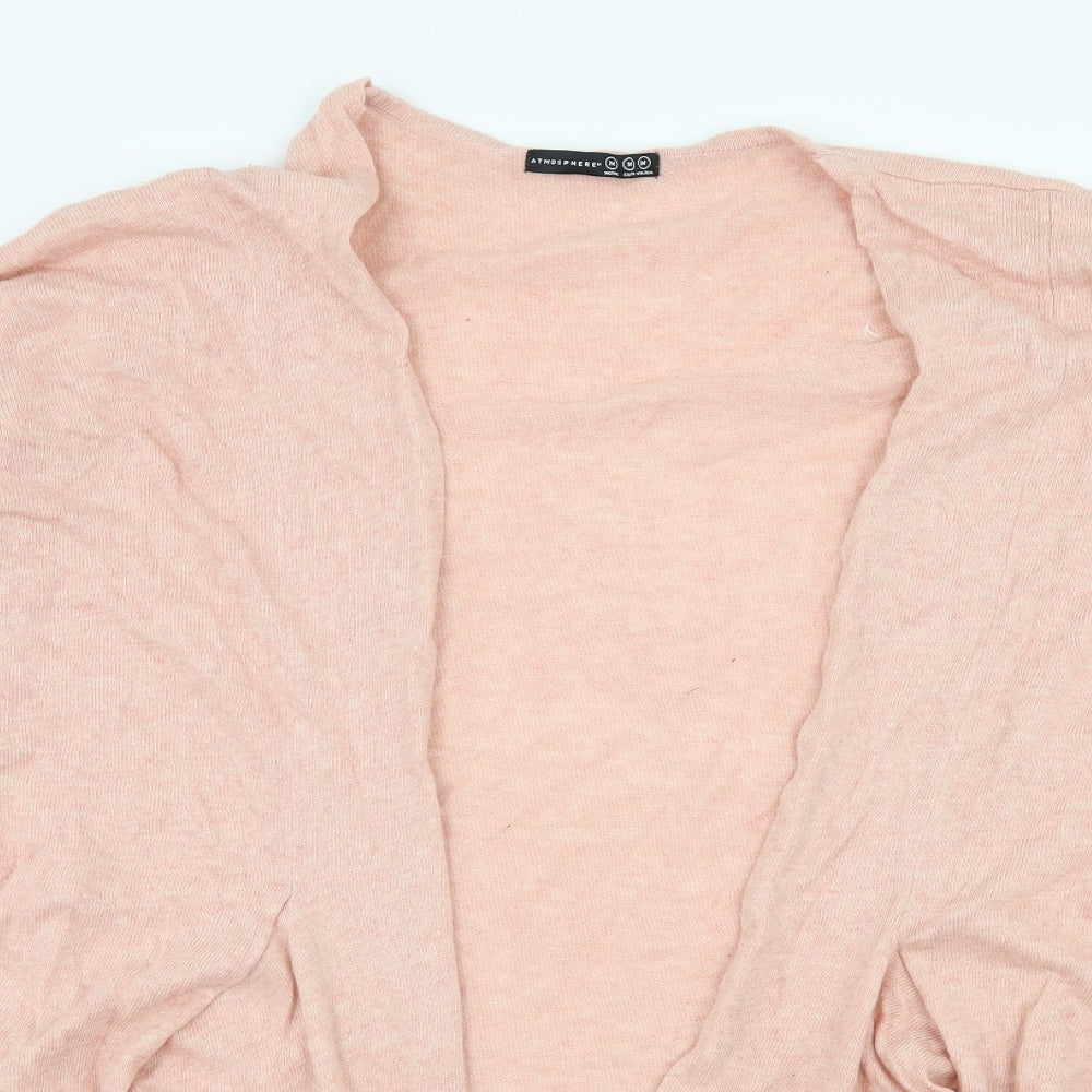 Atmosphere Womens Pink  Knit Cardigan Jumper Size M