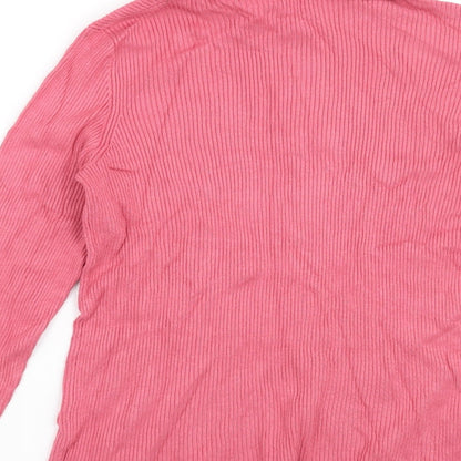 F&F Womens Pink   Pullover Jumper Size 14