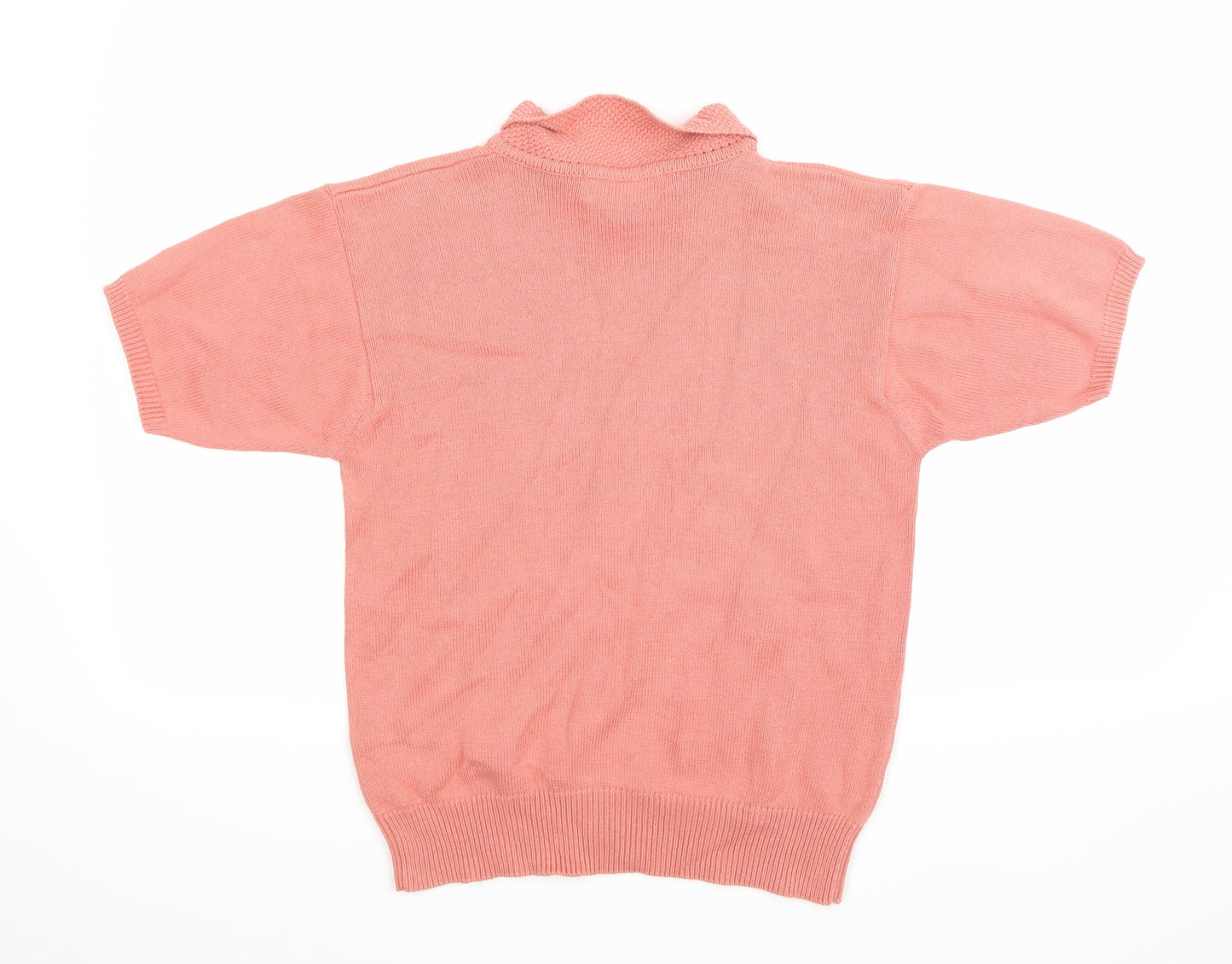Country Trader Womens Pink  Knit Pullover Jumper Size S