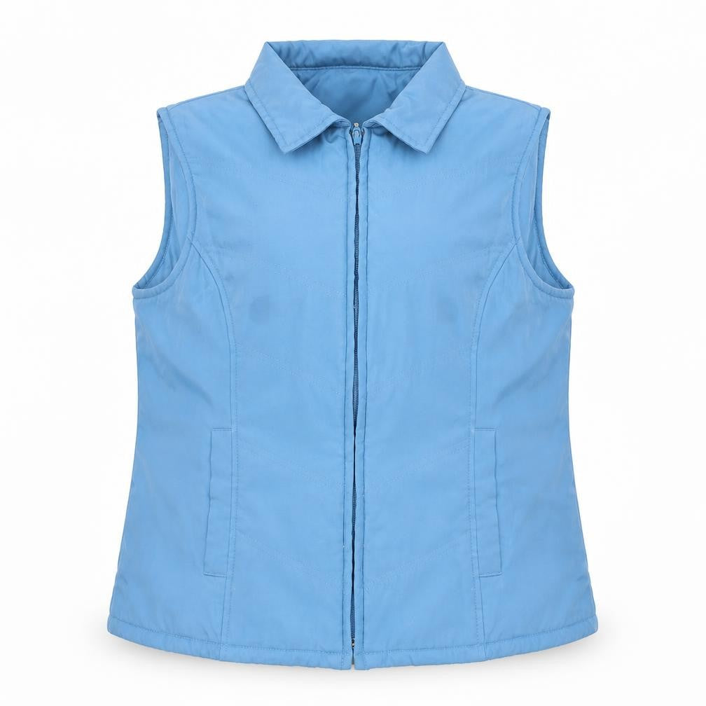 Womens UK Size M EWM Blue Gilet