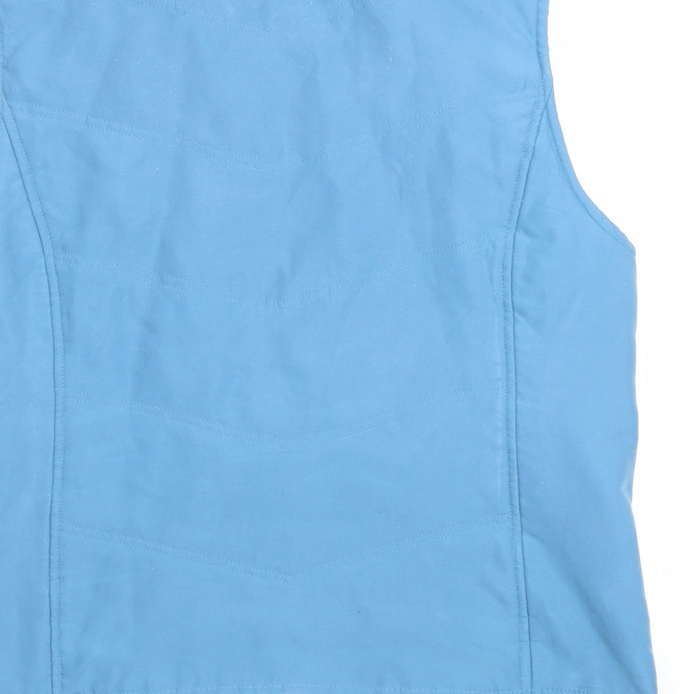 Womens UK Size M EWM Blue Gilet