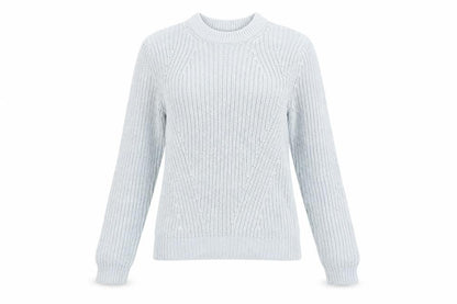 H&M Womens Blue  Knit Pullover Jumper Size XS