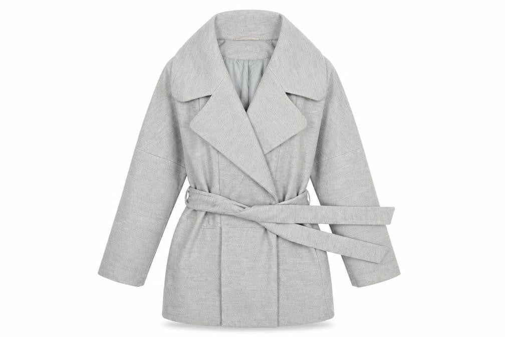 Womens UK Size S Noisy may Grey Jacket
