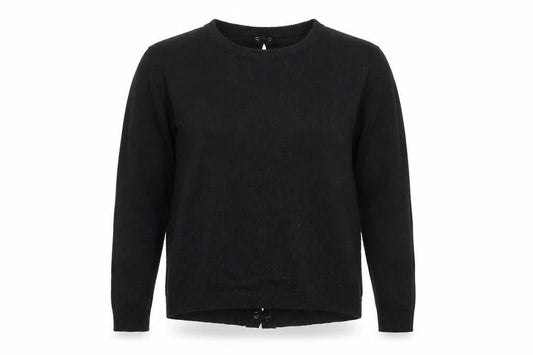 Brave Soul Womens Black  Knit Pullover Jumper Size 14