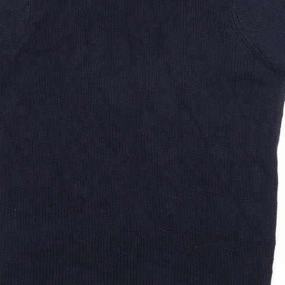 Isle Womens Blue  Knit Cardigan Jumper Size M