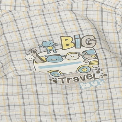 Earlydays Boys Multicoloured Check  Basic Button-Up Size 3-6 Months