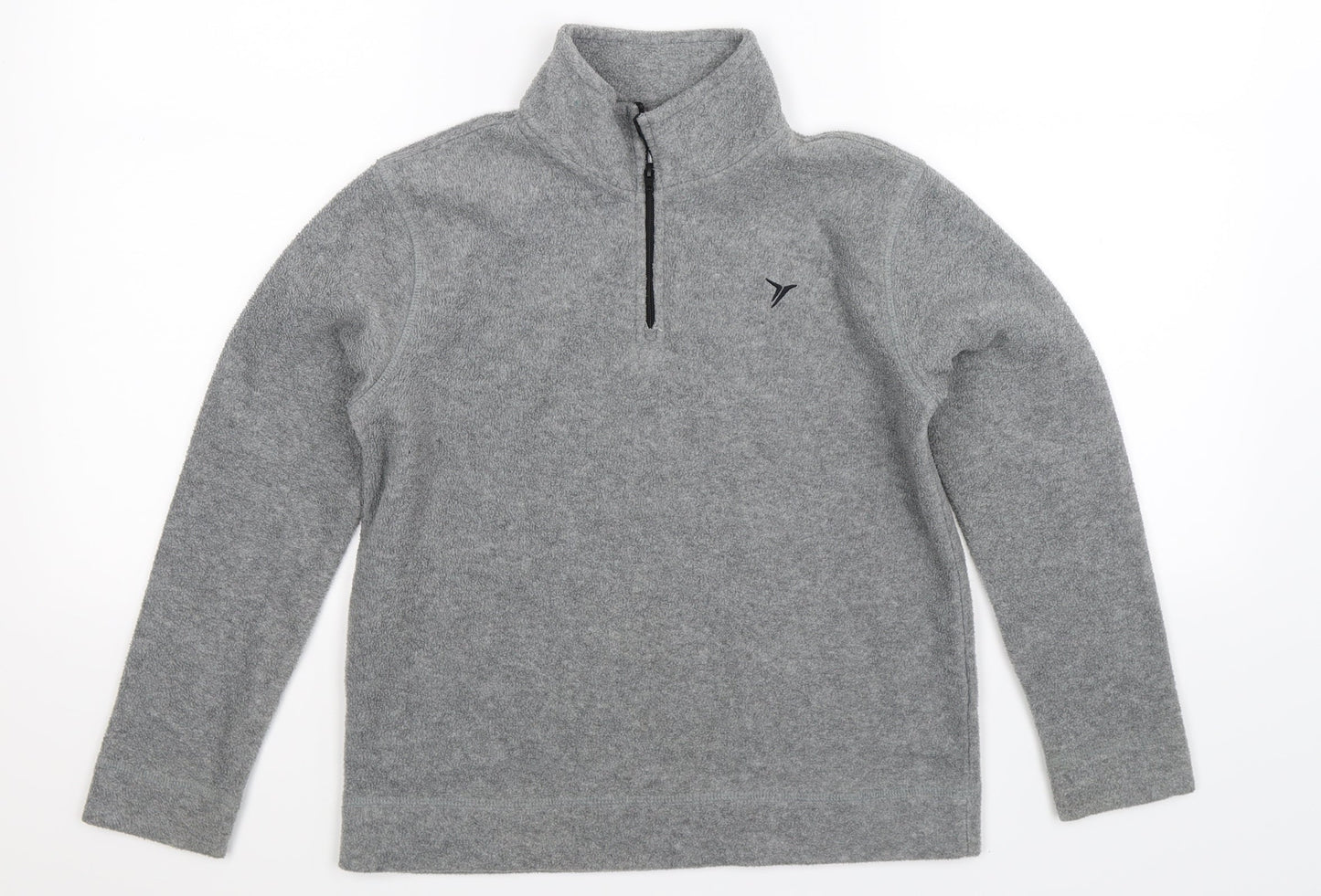 Old Navy Womens Grey  Fleece Jacket  Size 8