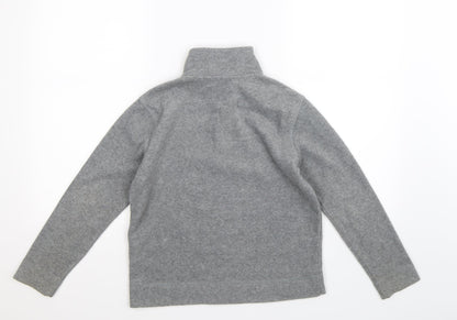 Old Navy Womens Grey  Fleece Jacket  Size 8